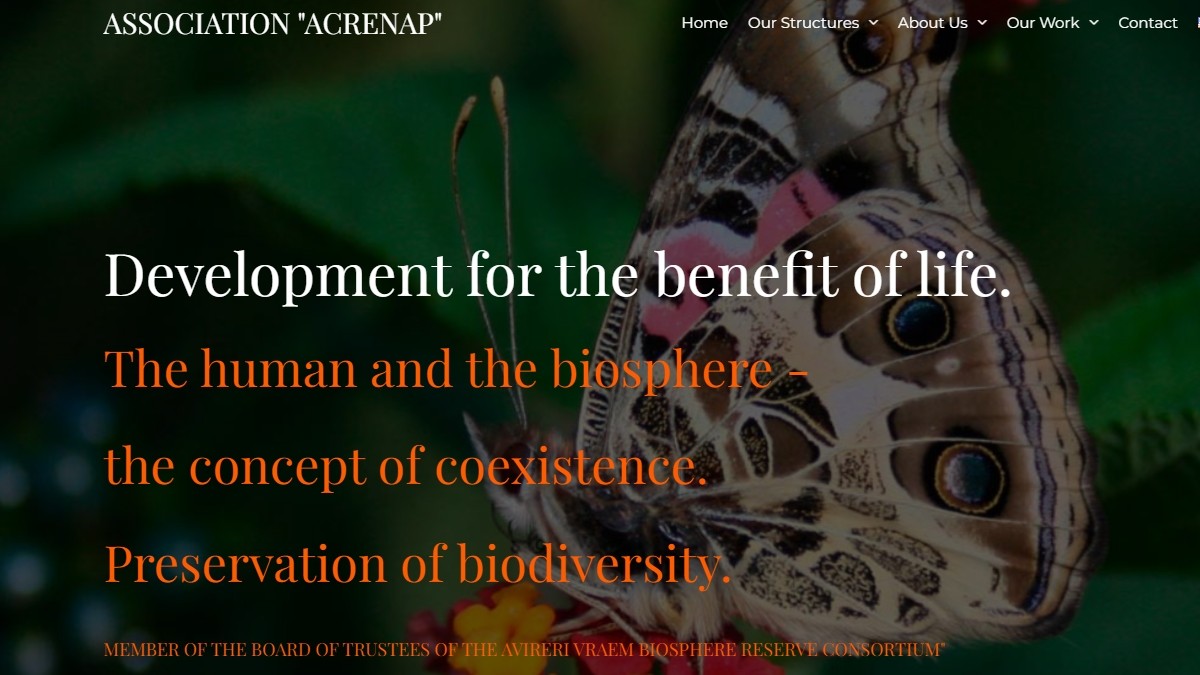 ASSOCIATION "ACRENAP" website preview